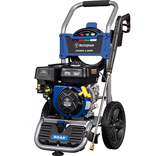 Westinghouse WPX2700 Gas Pressure Washer, 2700 PSI and 2.3 Max GPM